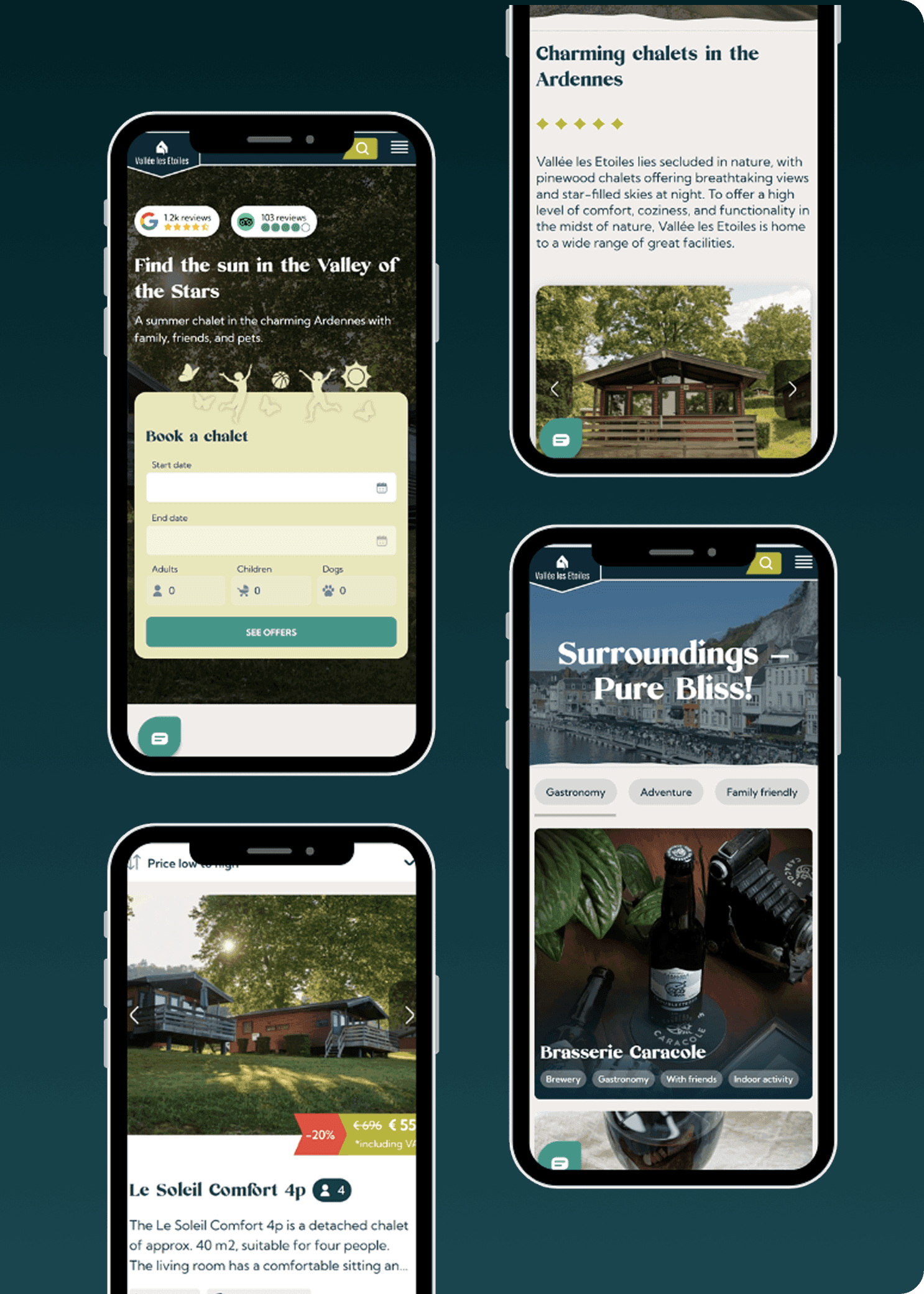Direct Booking Website